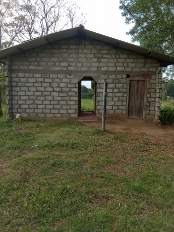 Land with Half Build House for Sale in Mihintale